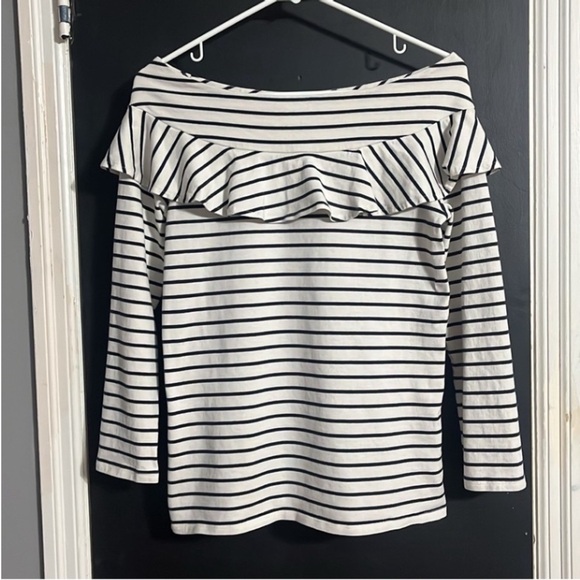 Leifnotes Tops - Leifnotes (Anthropologie) Striped Off the Shoulder Top Size: M